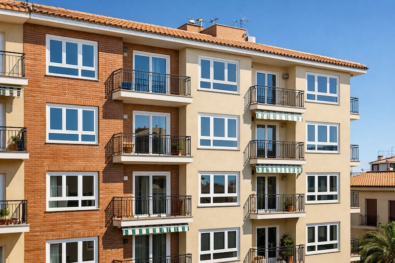 Mosquiteras de marco fijo en chalet de Molina de Segura